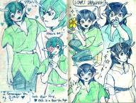 oc sketchbook trad yuribell // 1081x820 // 2.0MB