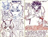 bandage blood oc sketchbook trad yuribell yuribro // 1300x998 // 1.7MB