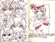 blood oc sketchbook trad yuribell // 1300x993 // 1.6MB