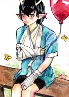 bandage oc trad yuribell // 761x1070 // 1.6MB